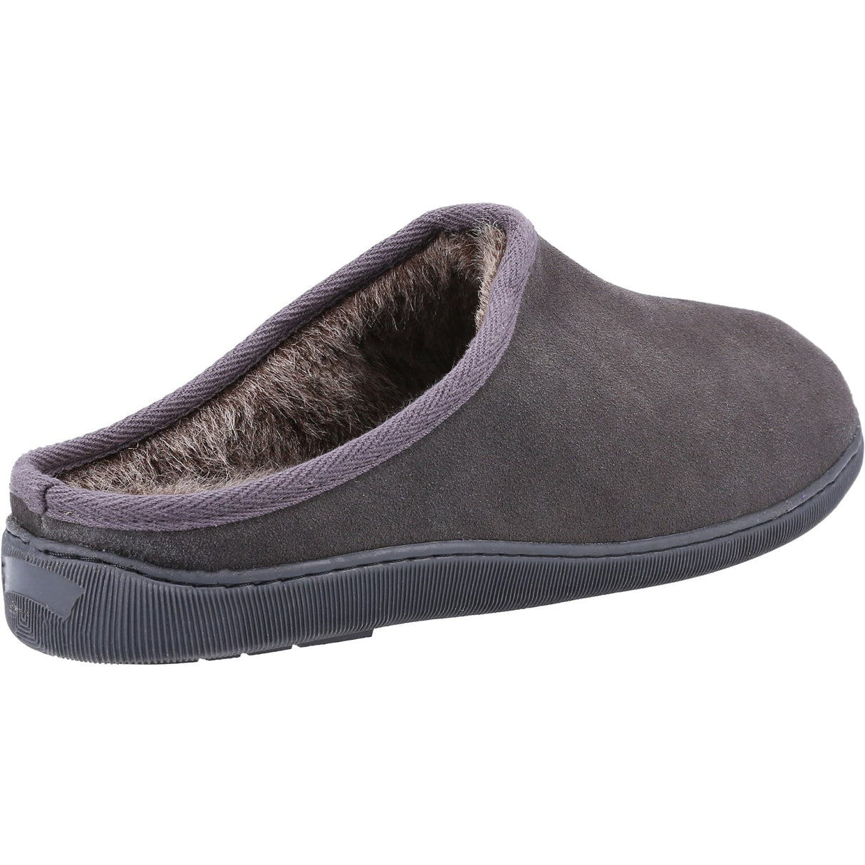 Hush Puppies Mens Ashton Slipper Grey