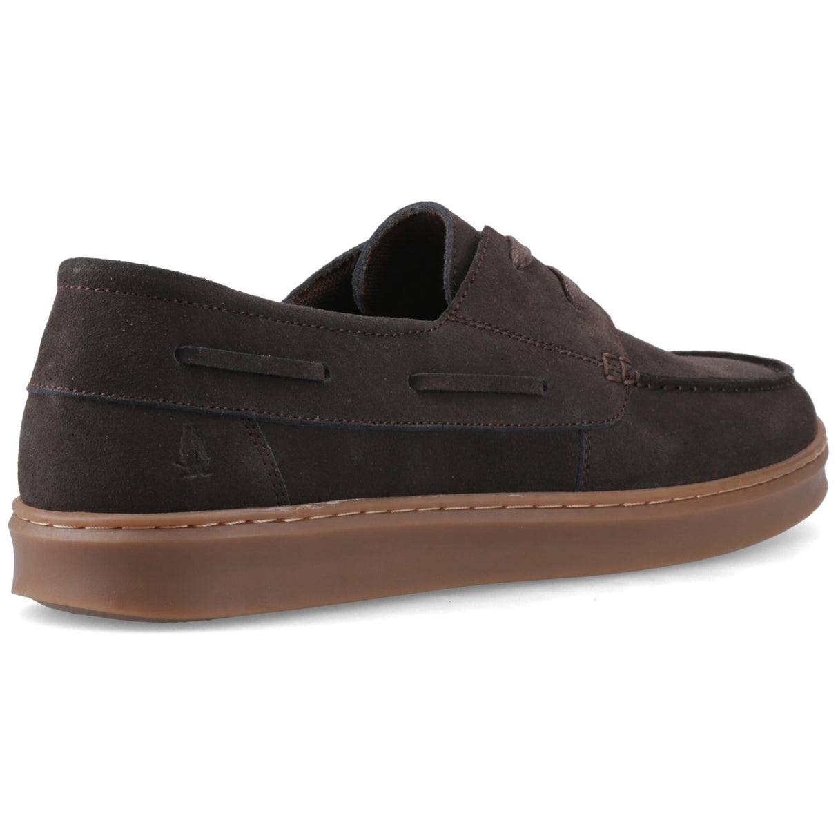Hush Puppies Mens Madden Boat Shoe Chocolate
