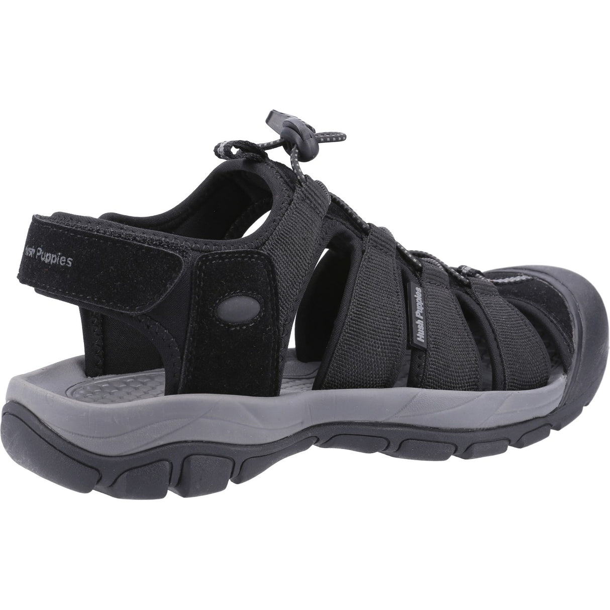 Hush Puppies Mens Peru Sandal Black