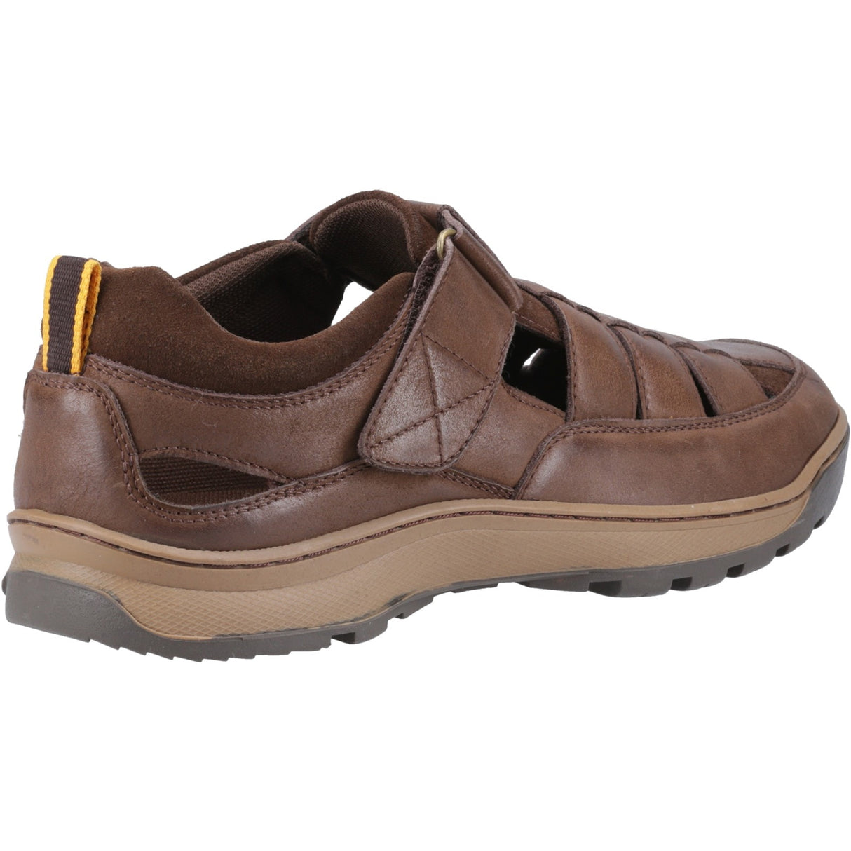 Hush Puppies Mens Rucker Fisherman Brown