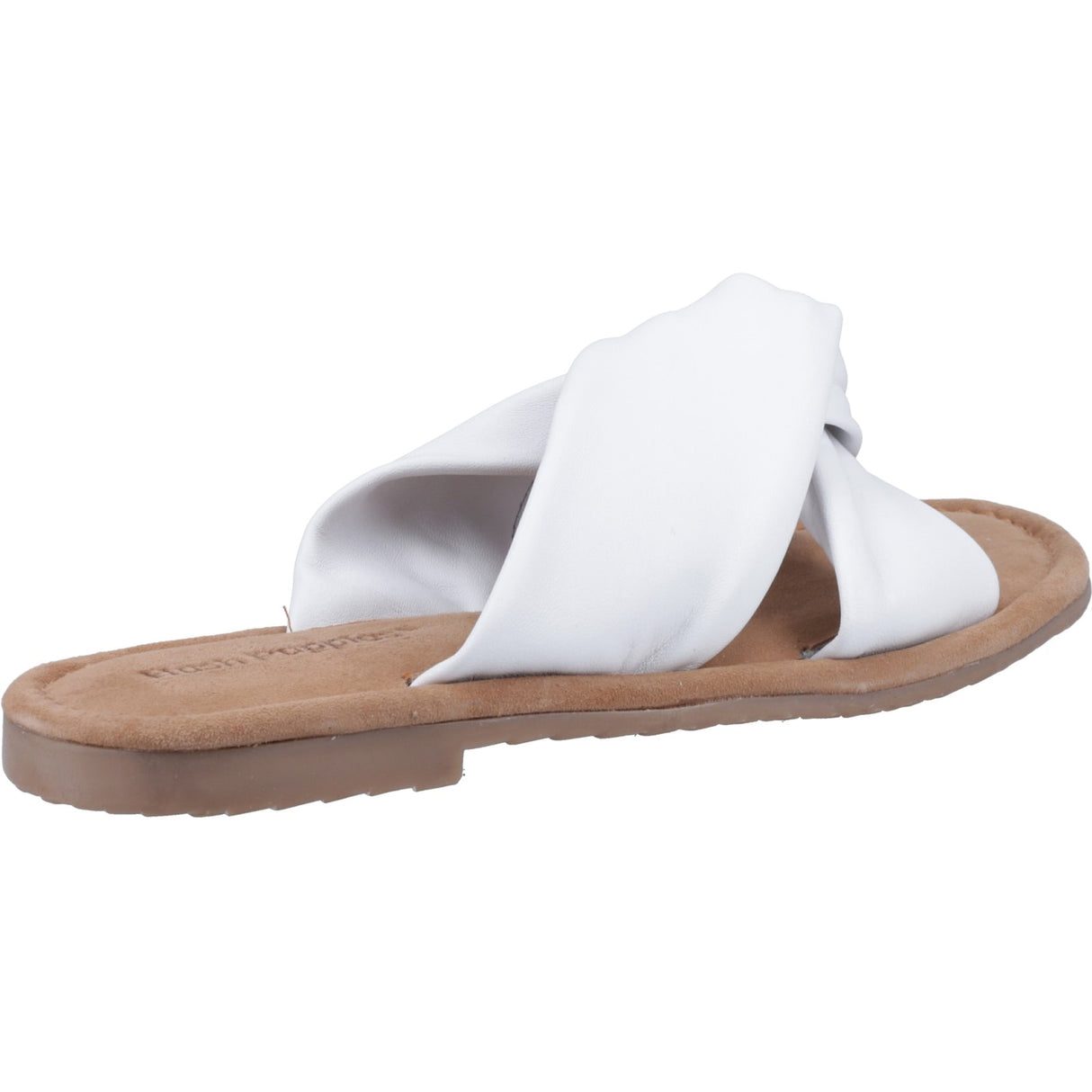 Hush Puppies Womens Amy Wide Fit Sandal White