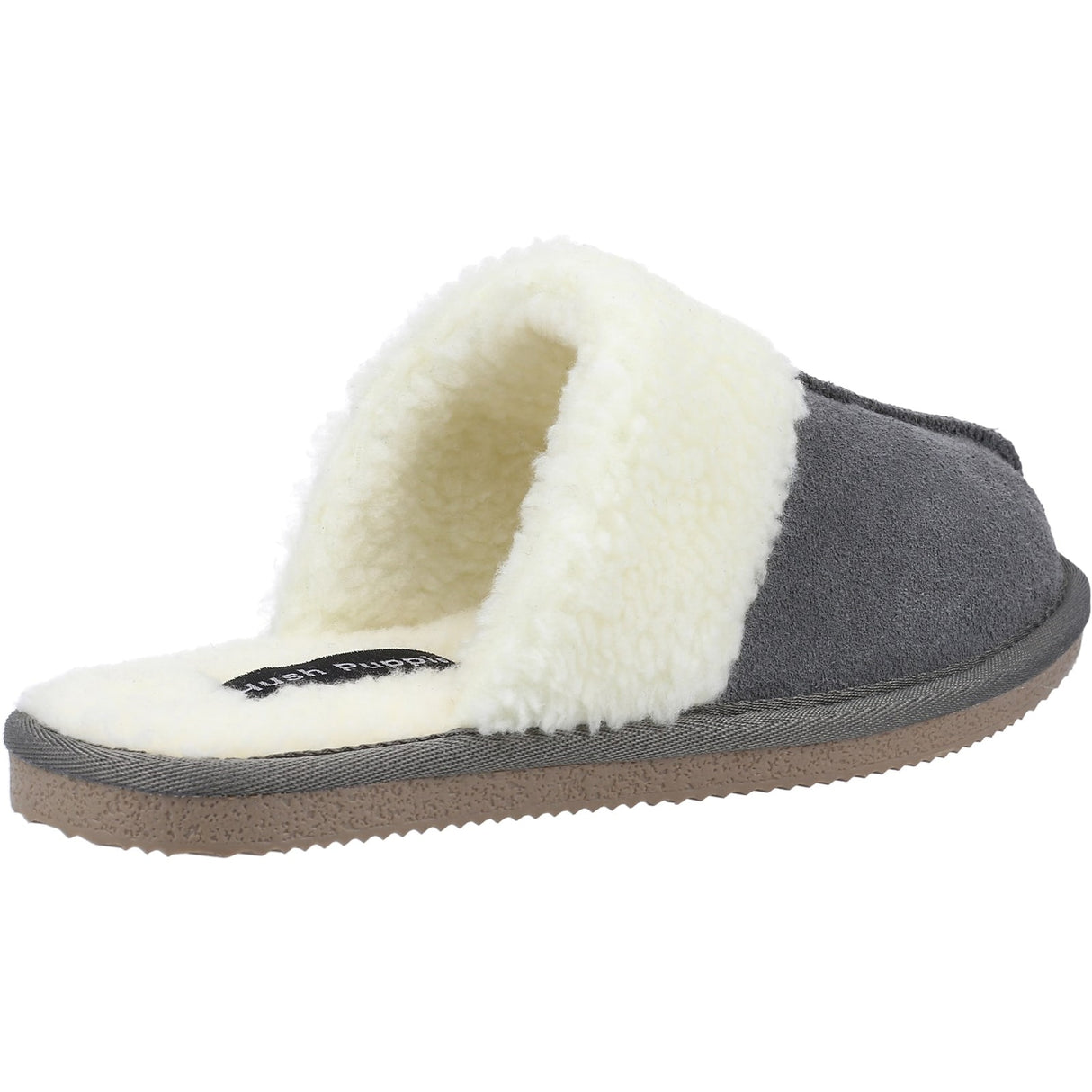 Hush Puppies Womens Arianna Mule Slippers Grey