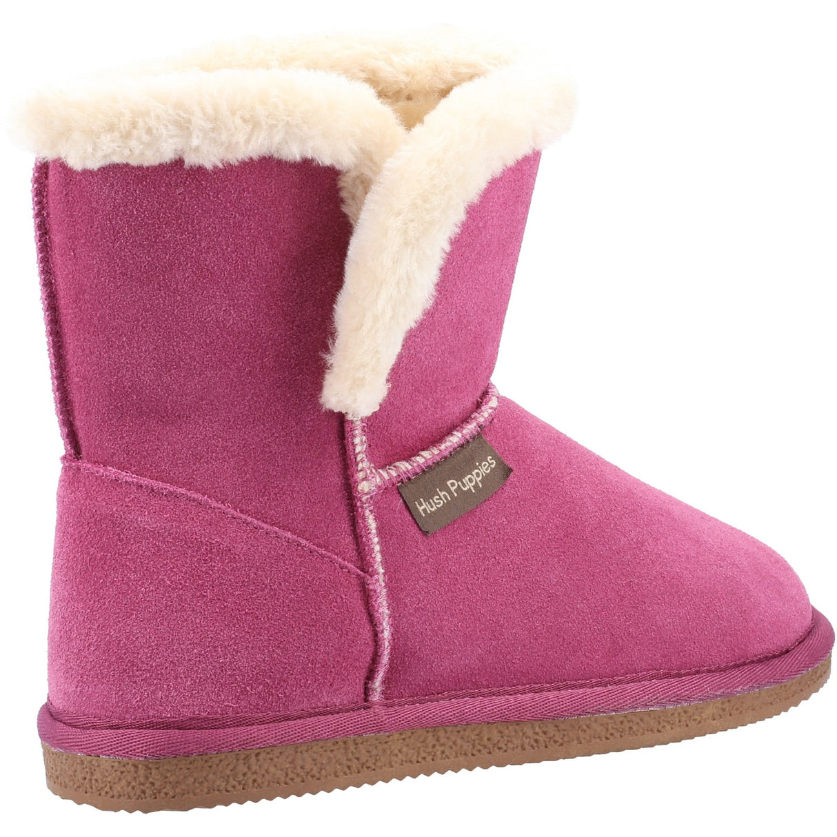 Hush Puppies Womens Ashleigh Slipper Bootie Rose