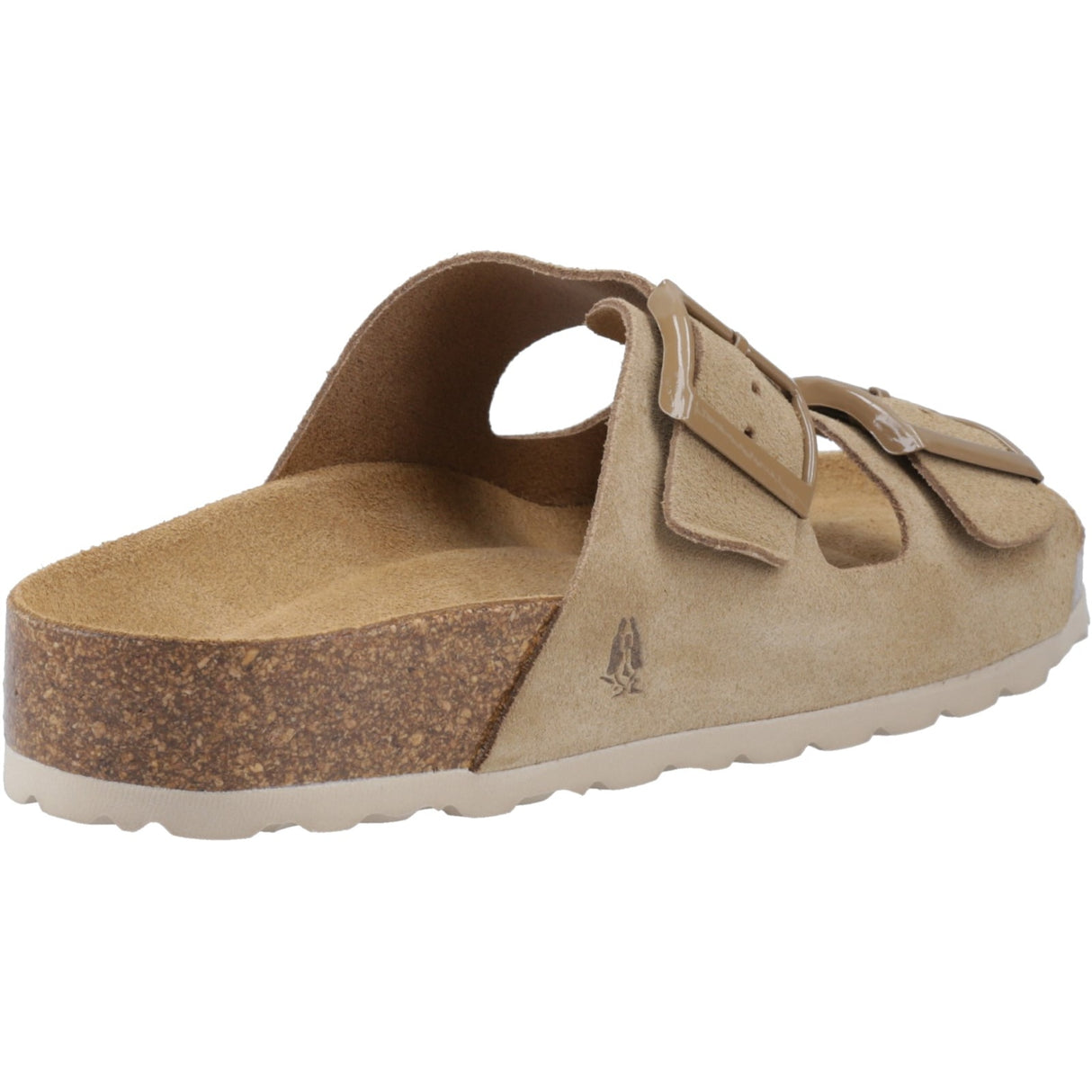 Hush Puppies Womens Brixley Mule Sandal Taupe
