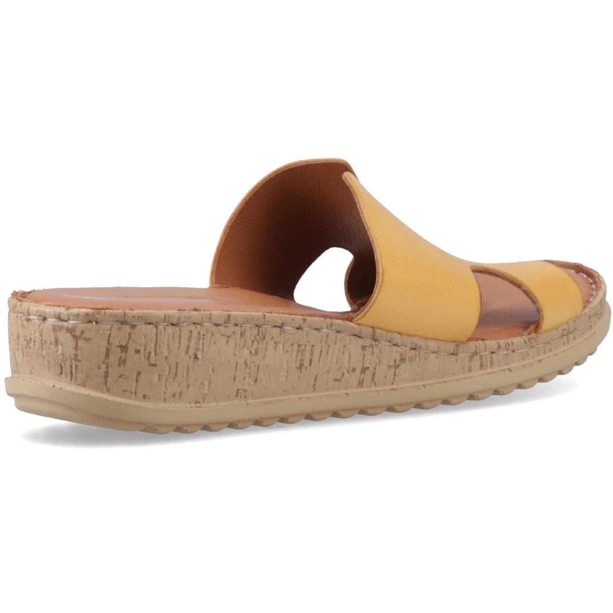 Hush Puppies Womens Eloise Mule Sandal Mustard
