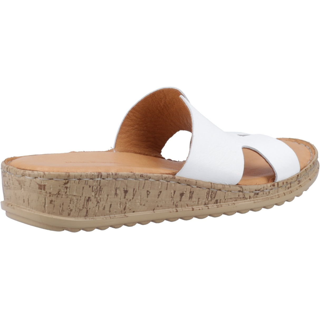 Hush Puppies Womens Eloise Mule Sandal White