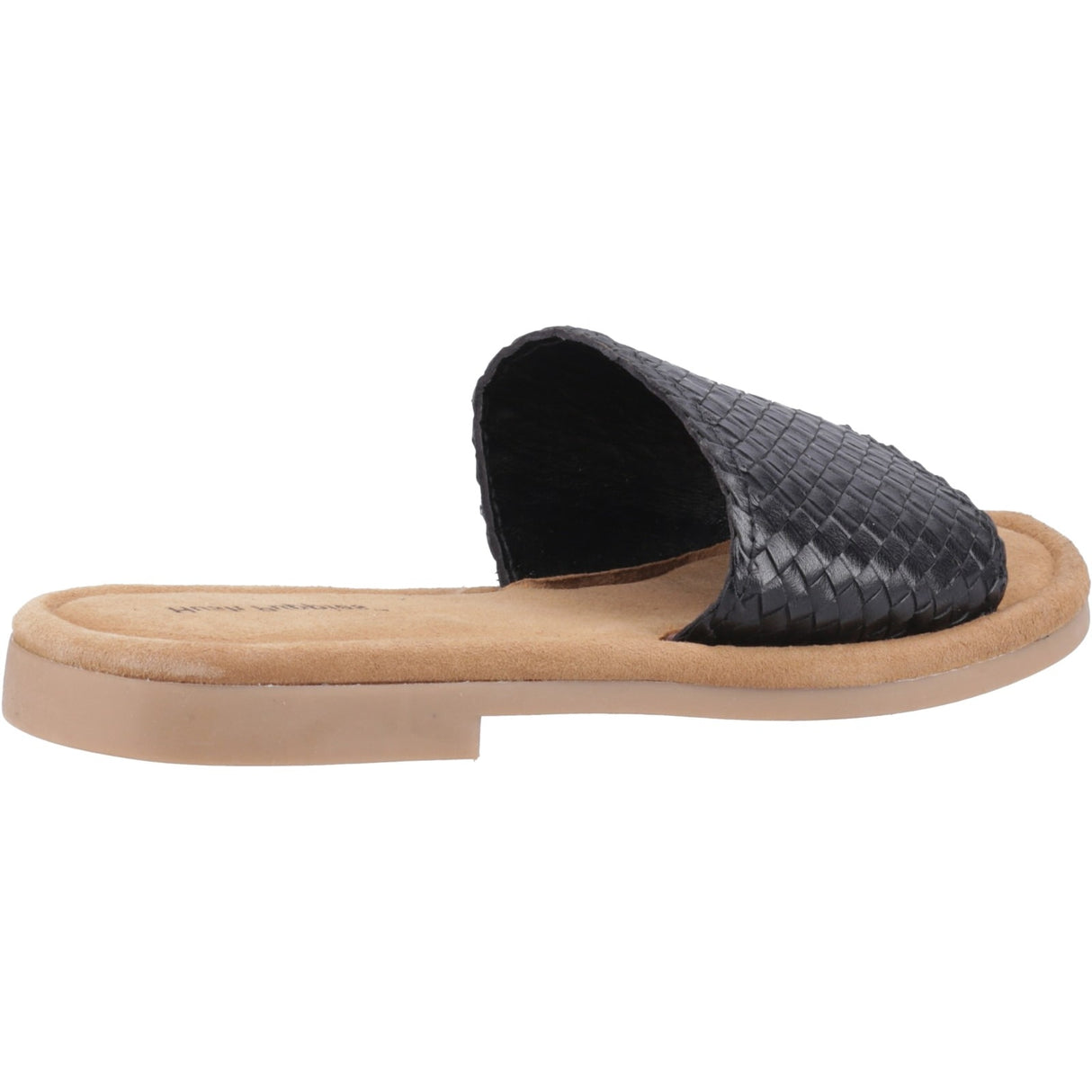 Hush Puppies Womens Hetty Slide Wide Fit Black