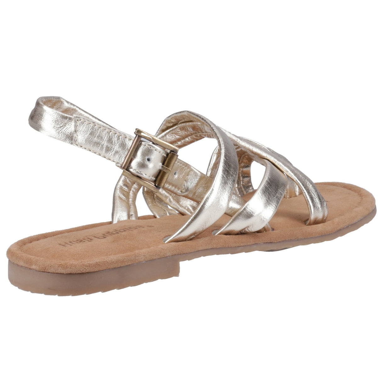 Hush Puppies Womens Hope Sandal Gold