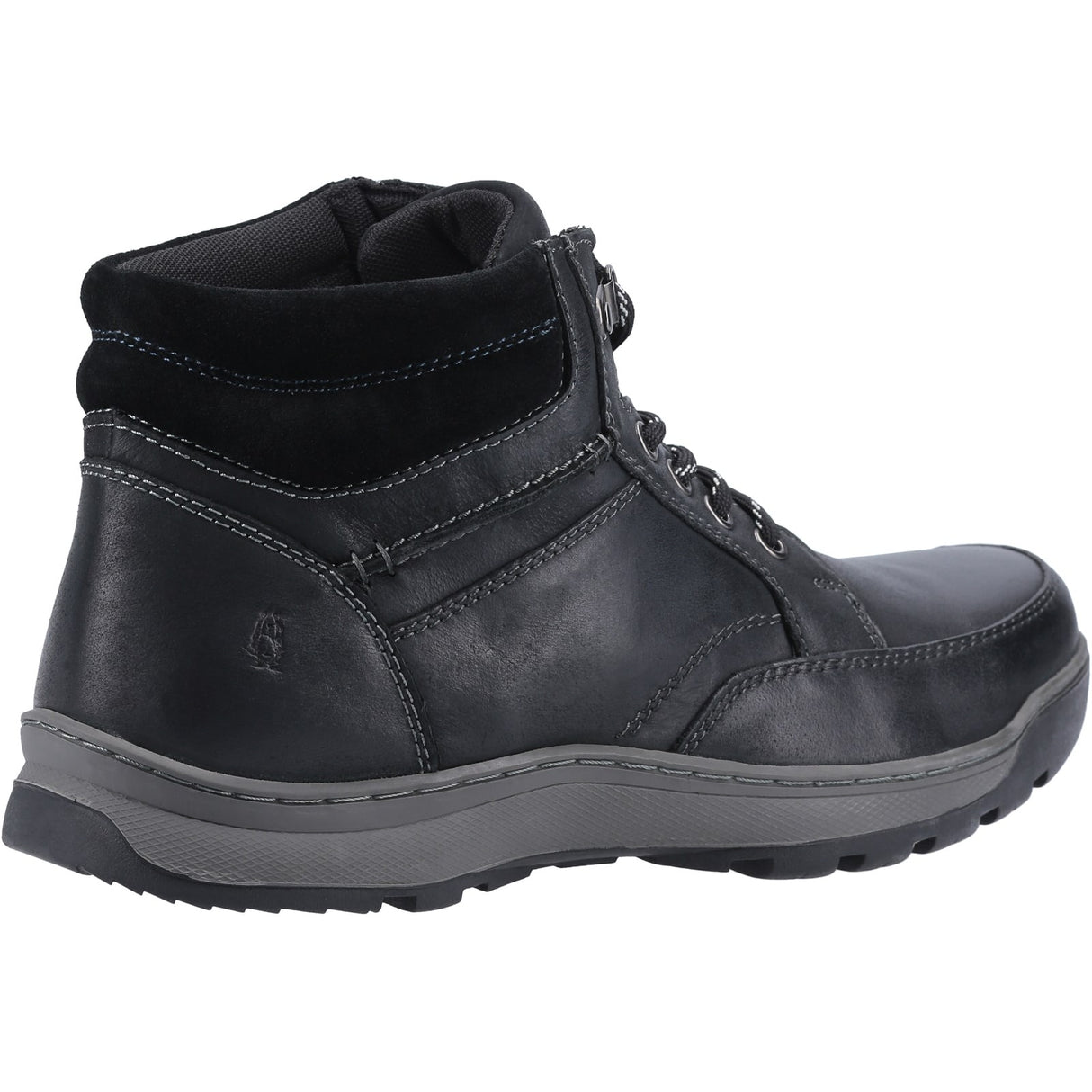 Hush Puppies Mens Grover Lace Boots Black