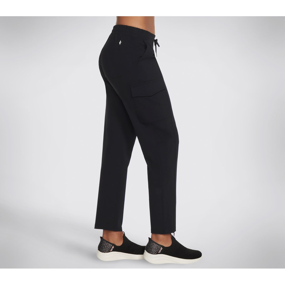 Skechers Womens Slip-Ins Cargo Pant Black