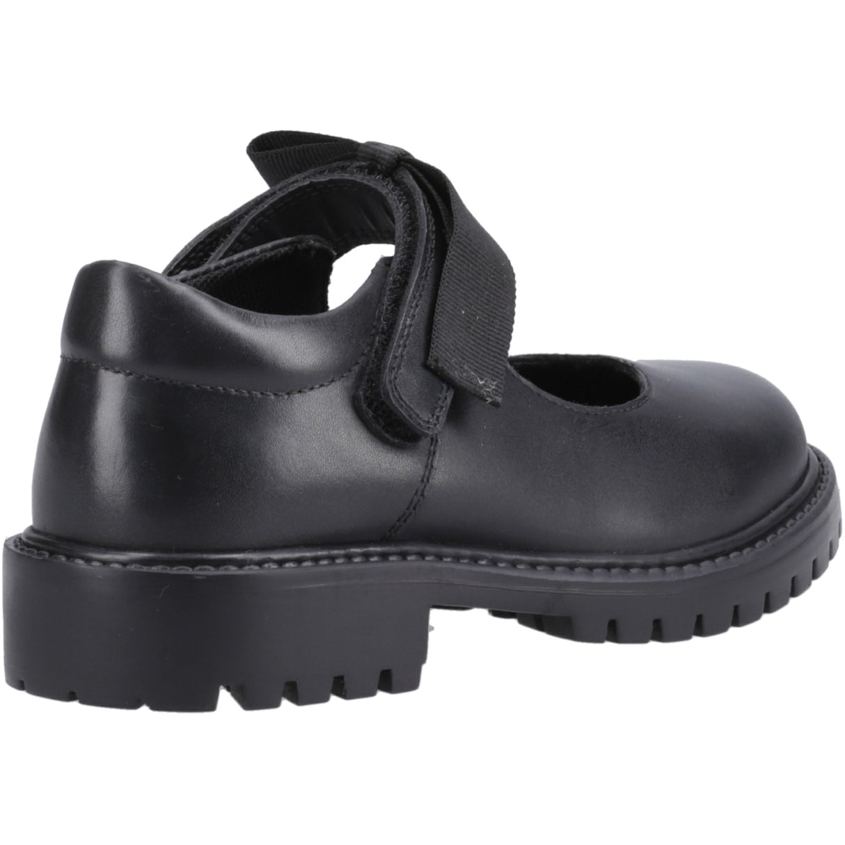 Hush Puppies Womens Astrid Bow Snr Black