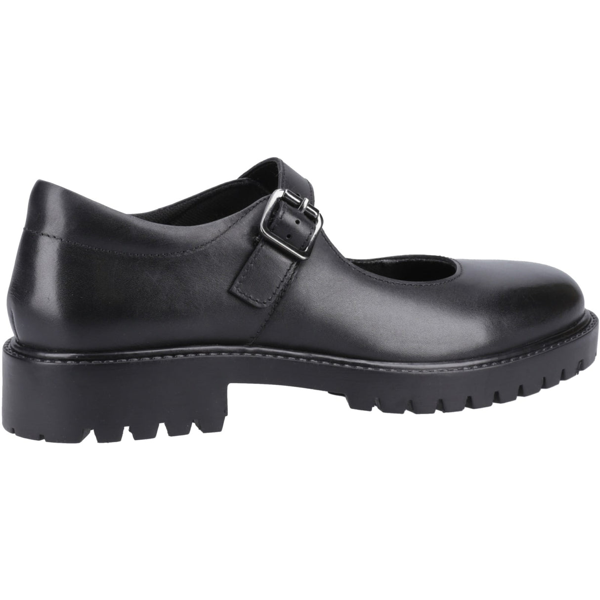 Hush Puppies Womens Aurora Senior Shoe Black