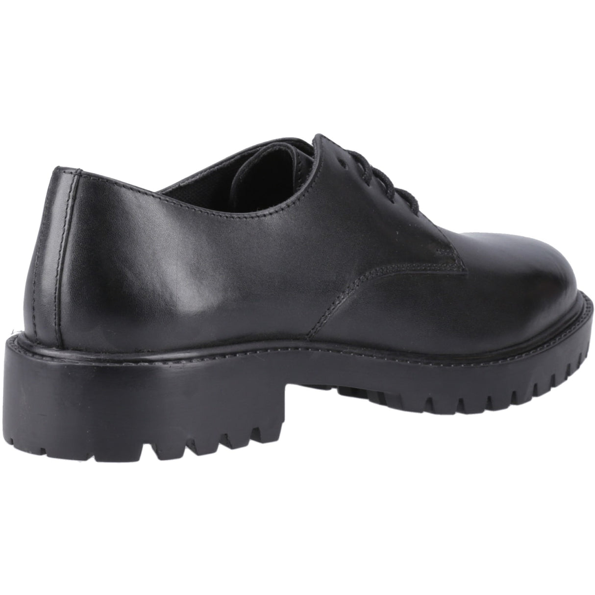 Hush Puppies Girls Aubrey Lace Up Snr Black