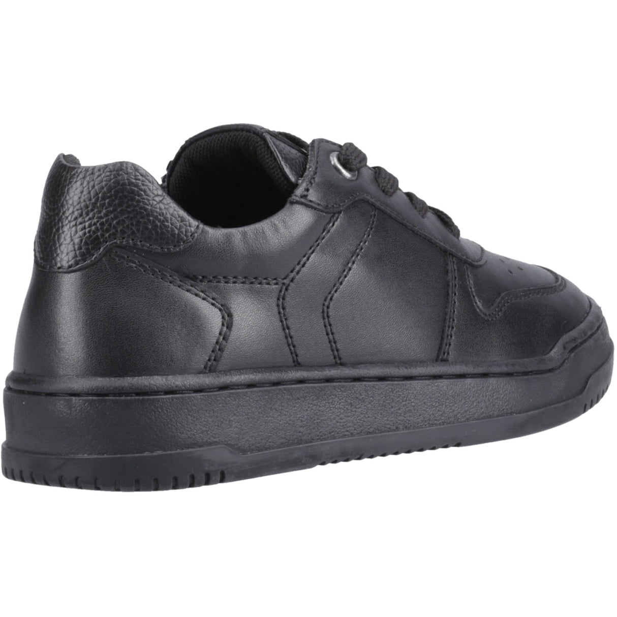 Hush Puppies Junior Boys Dougie Lace Jnr Black