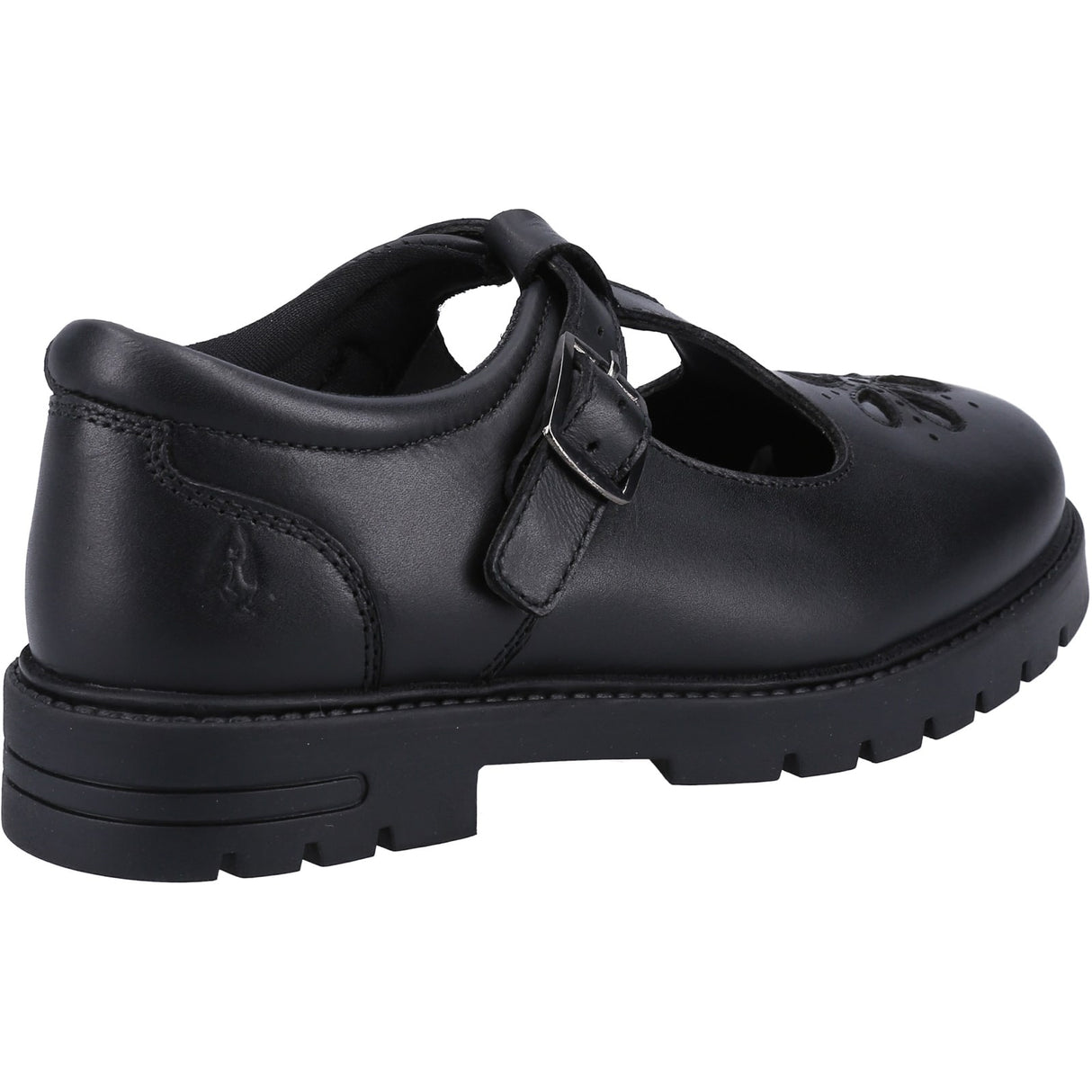 Hush Puppies Girls Fiona SNR Shoe Black