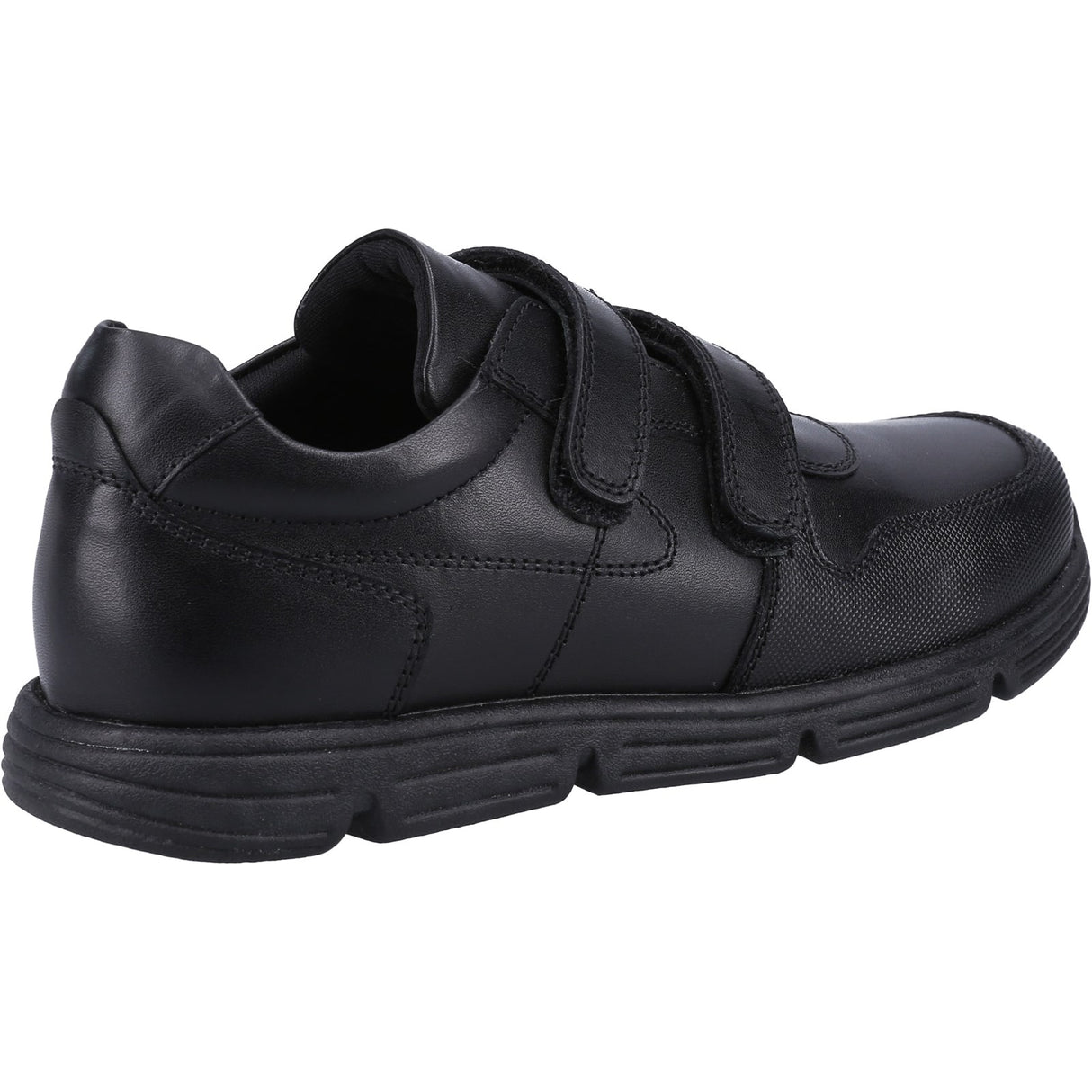 Hush Puppies Boys Lucas SNR Shoe Black