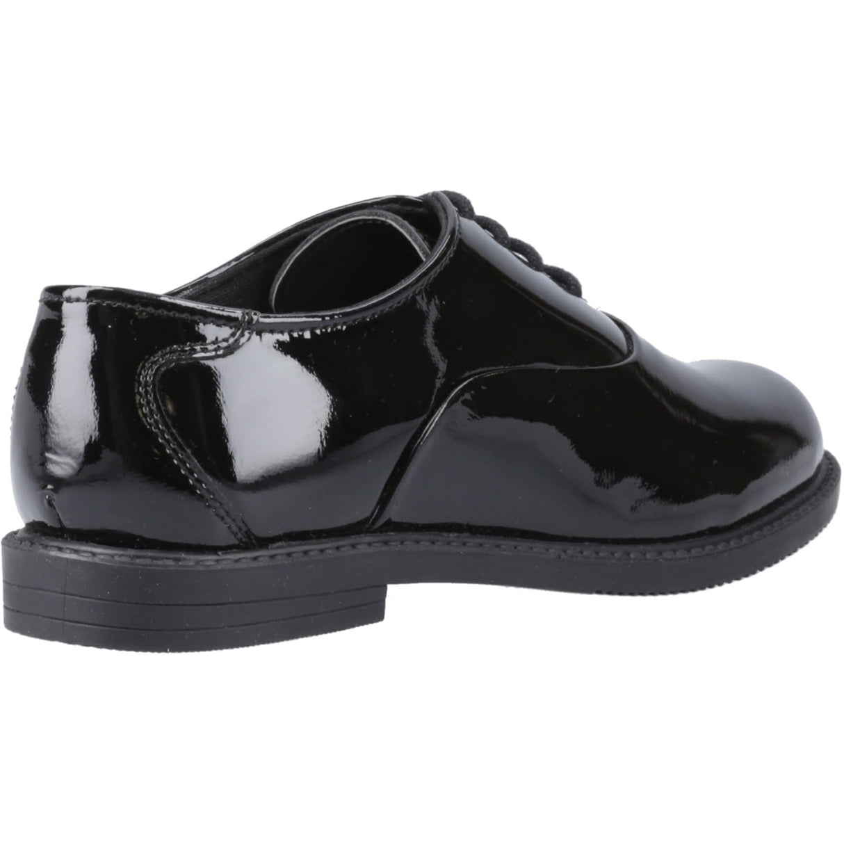 Hush Puppies Girls Nellie Patent Shoe Black