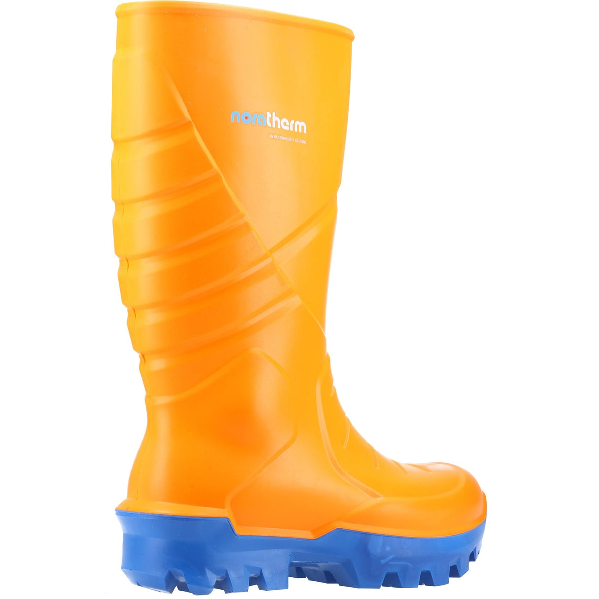 Nora Unisex Noratherm S5 Full Safety Polyurethane Thermo Boot Orange/Blue