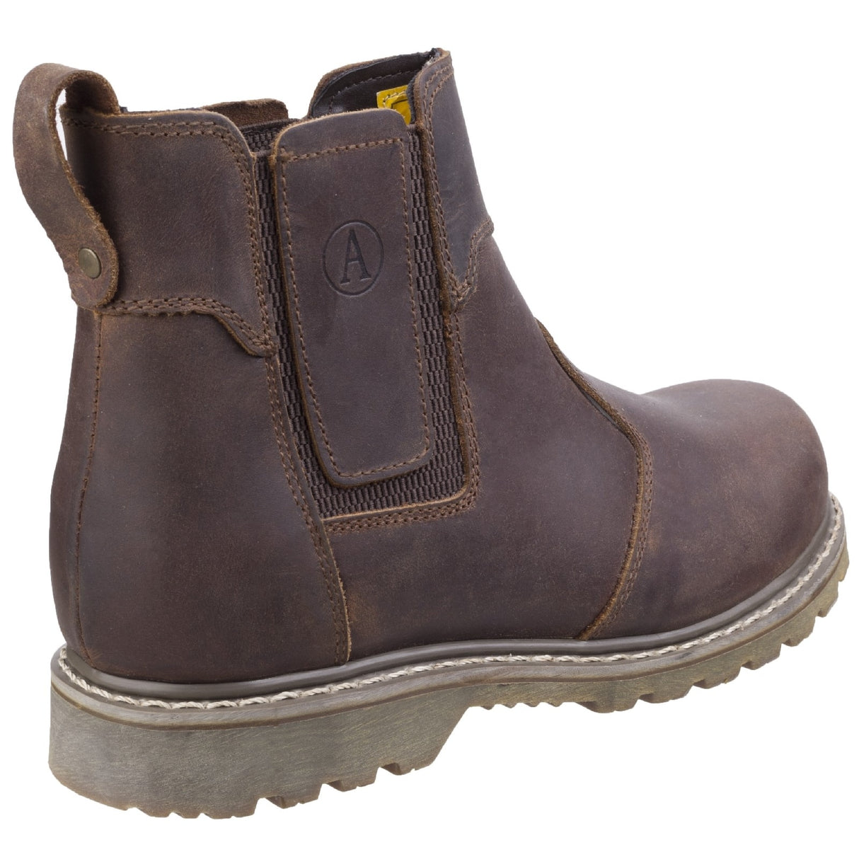 Amblers Mens Abingdon Dealer Boot Brown Crazy Horse