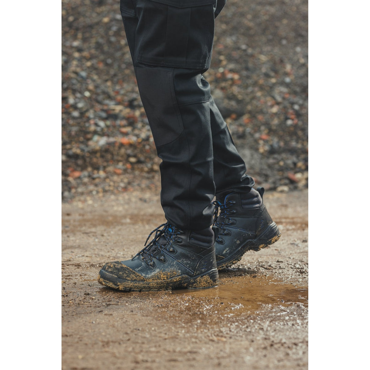Amblers Safety Unisex 308C Metal Free Safety Boot Black
