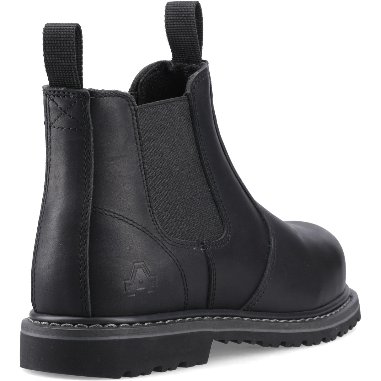 Amblers Safety Unisex FS5 Goodyear Welted Pull on Safety Dealer Boot Black