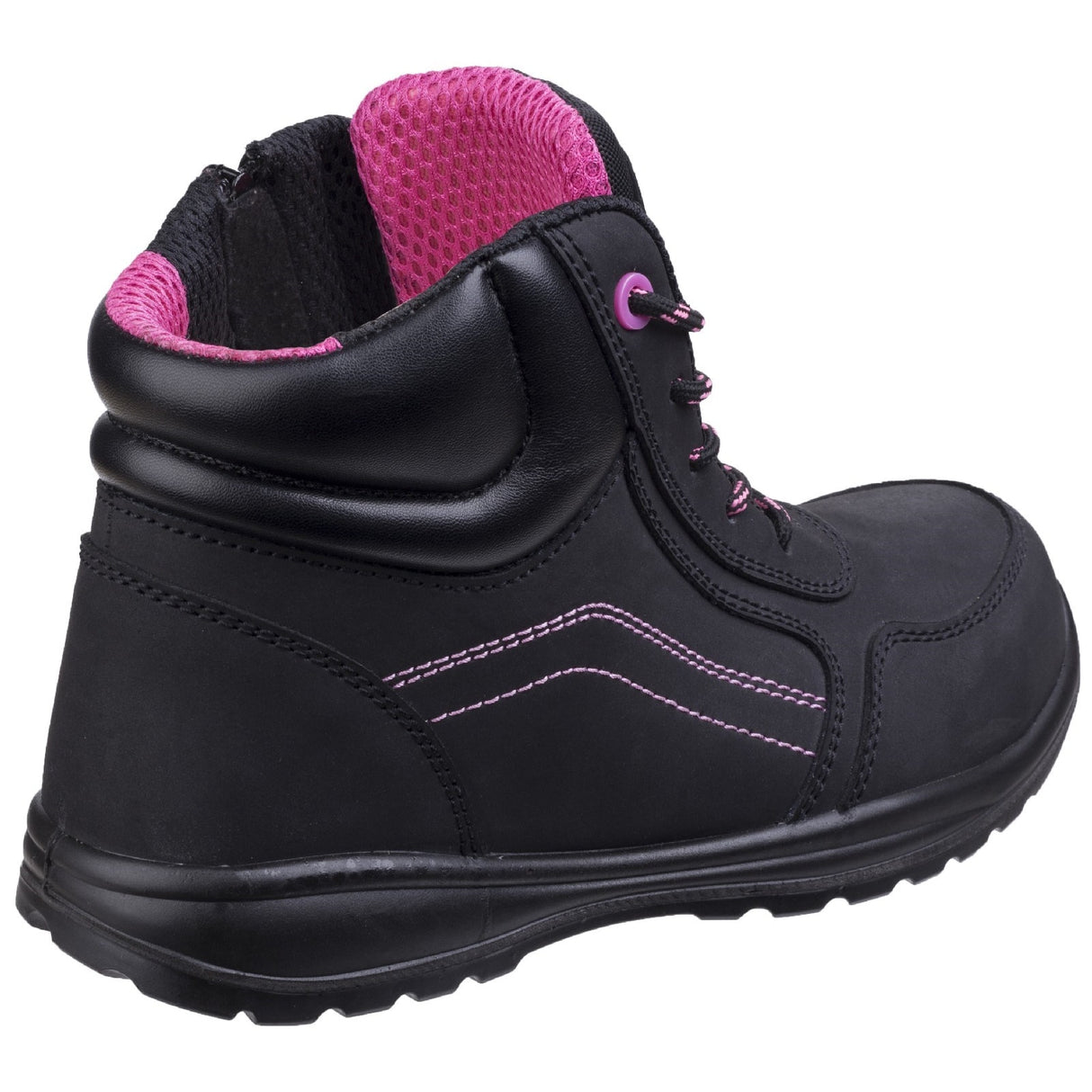 Amblers Safety Womens AS601 Lydia Composite Safety Boot With Side Zip Black