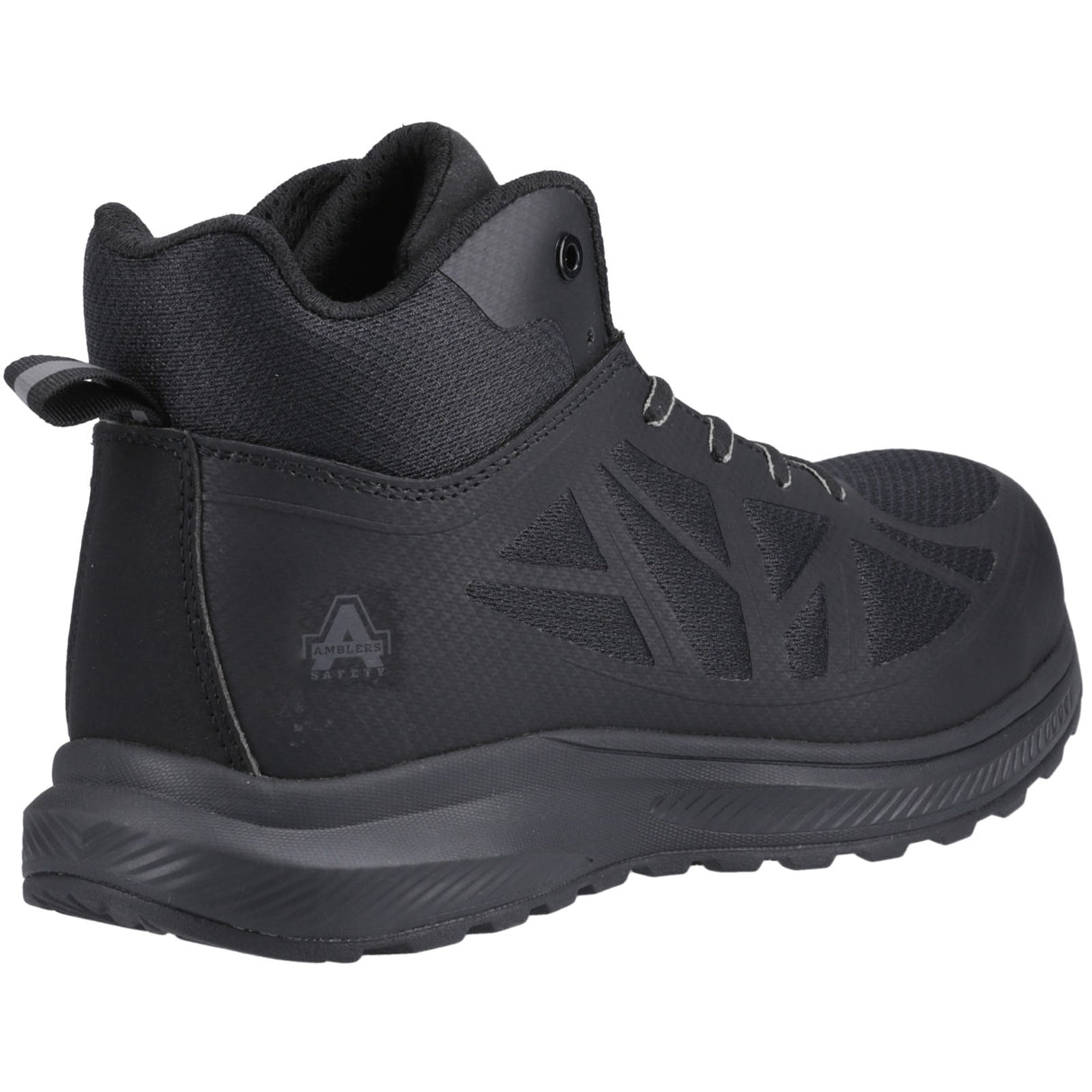 Amblers Safety Unisex Relay Safety Hiker Black