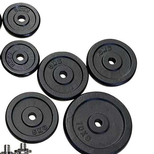 Rival Cast Iron Barbell Set - 80kg