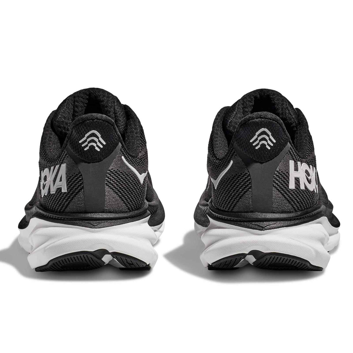 Hoka Clifton 9 Mens Black/White