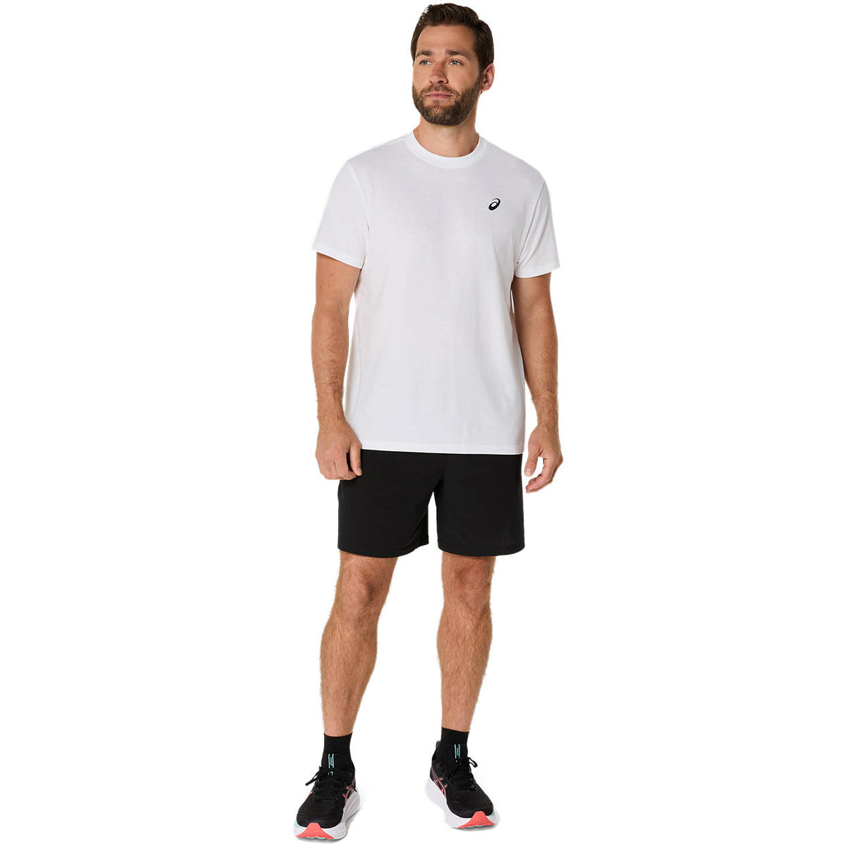 Asics Road Mens Graphic Short Sleeve T-Shirt