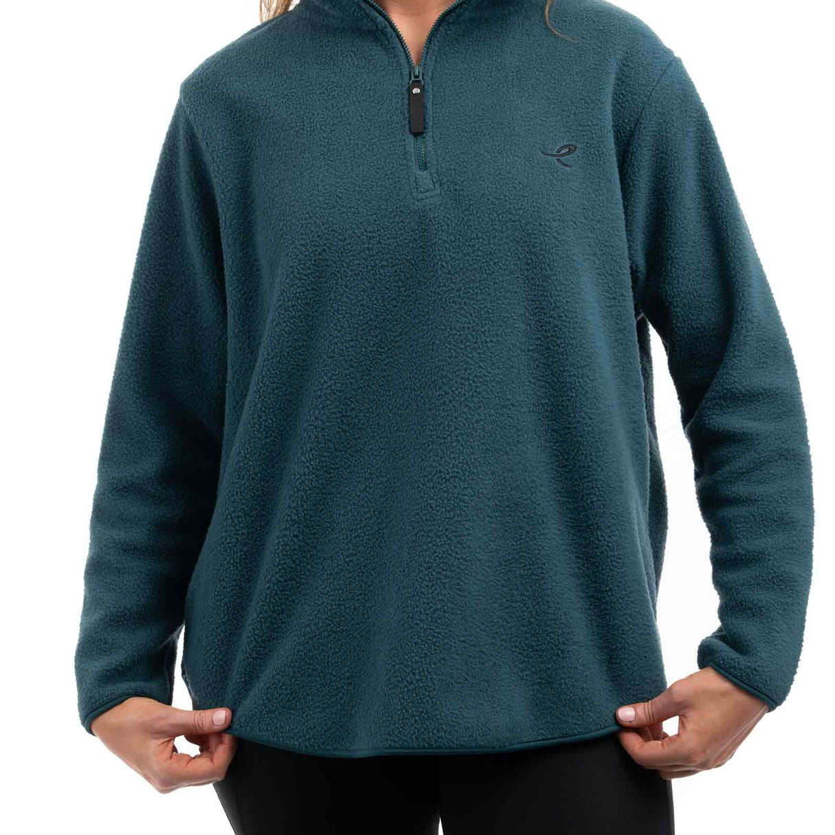 Energetics Amelia Womens Half-Zip Full-Length Fleece Top