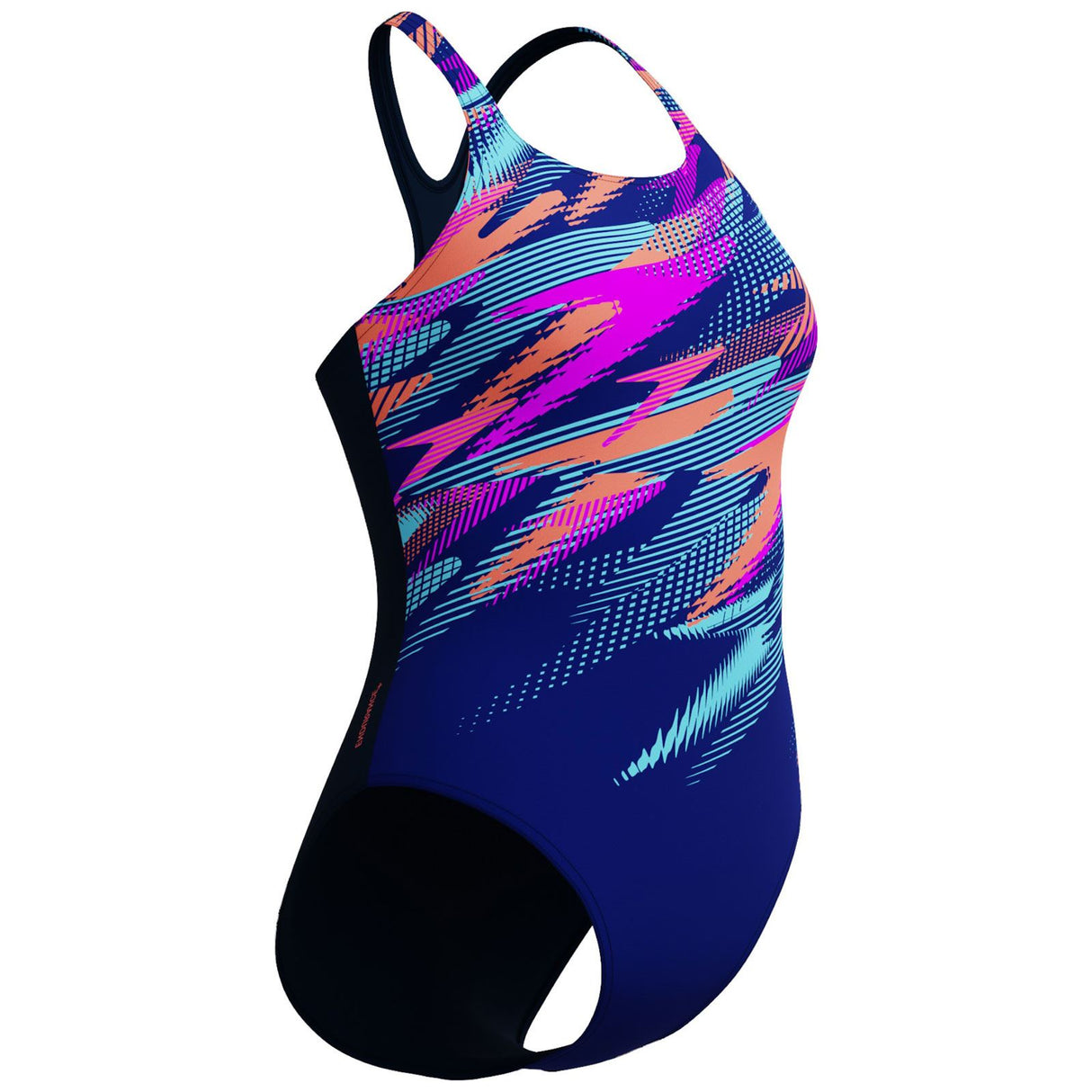 Speedo Digital Printed Medalist Womens Swimsuit