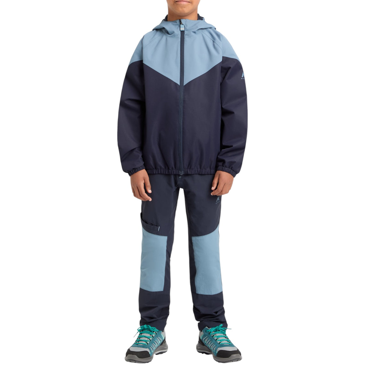 McKinley Mancor Kids Full-Zip Hooded Hiking Jacket