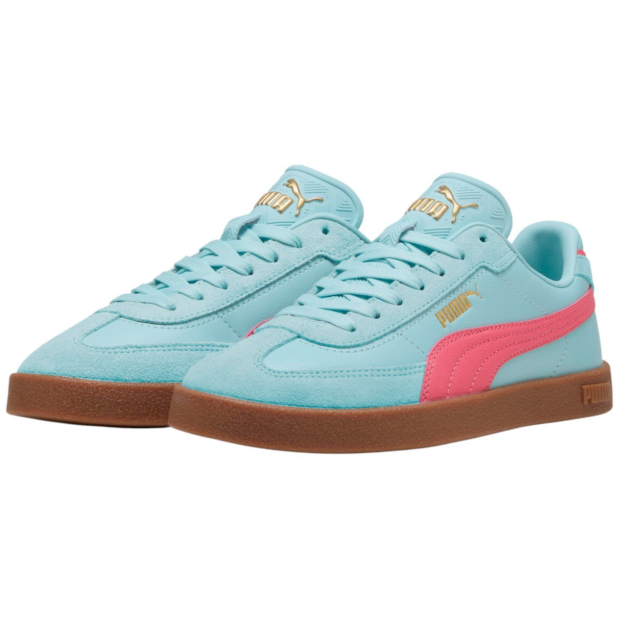 Puma Club II Era Womens Regular-Fit Lace Sneakers Pair View