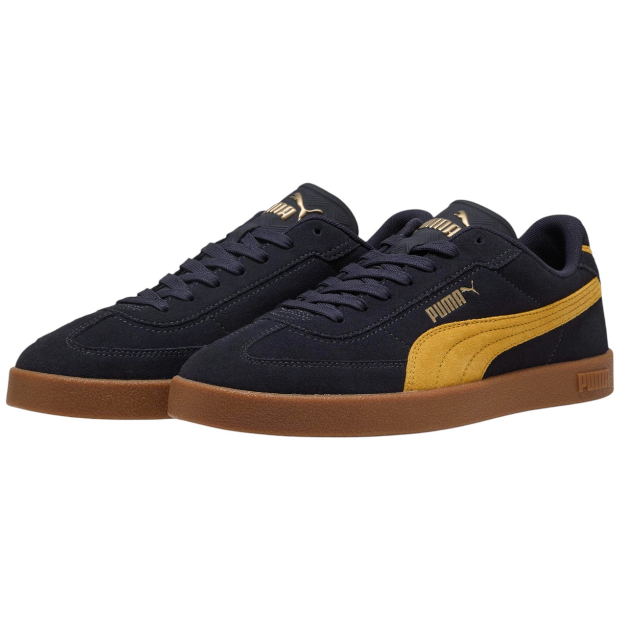 Puma Club II Era Mens Regular-Width Suade Sneakers