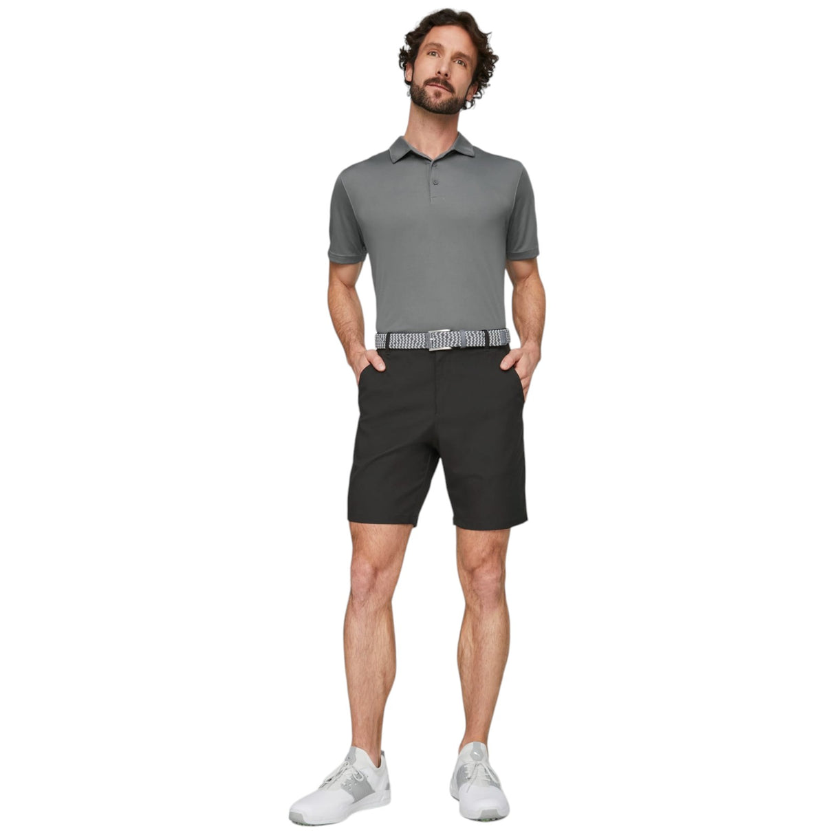 Puma Dealer Mens 8" Performance-Fit Golf Short