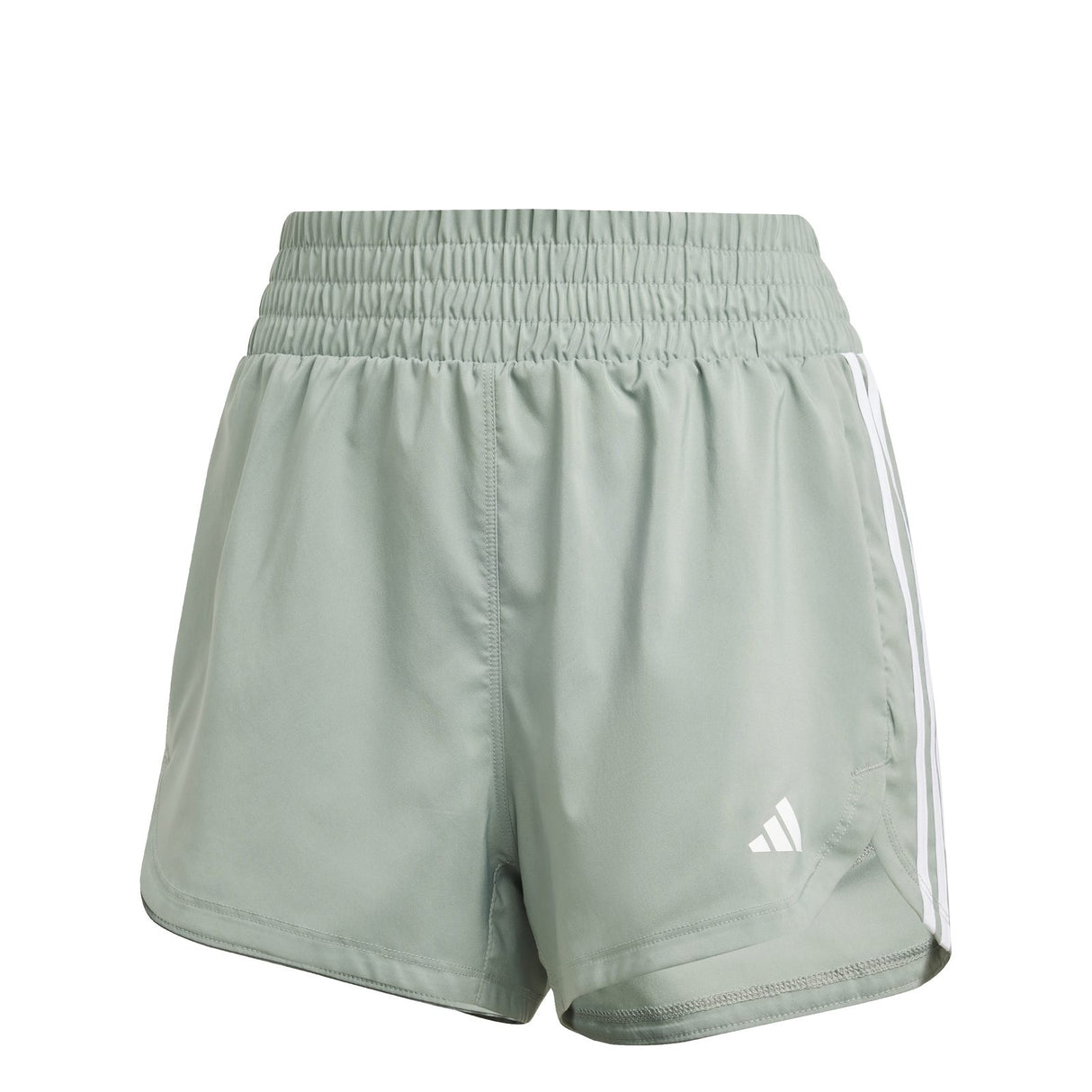 adidas Pacer Training 3-Stripes Woven High-Rise Shorts