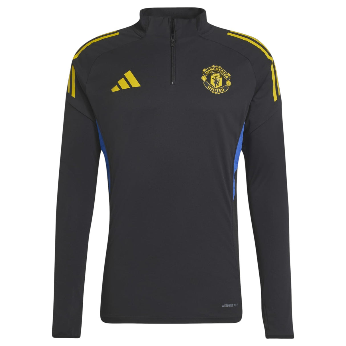 adidas MUFC 25 EU Train QZ Top Black