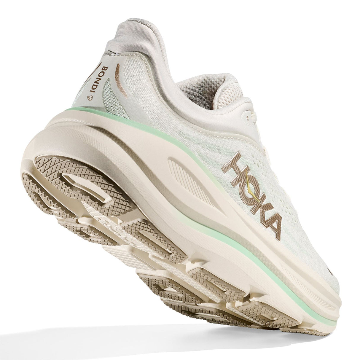 HOKA Womens BONDI 9 Green
