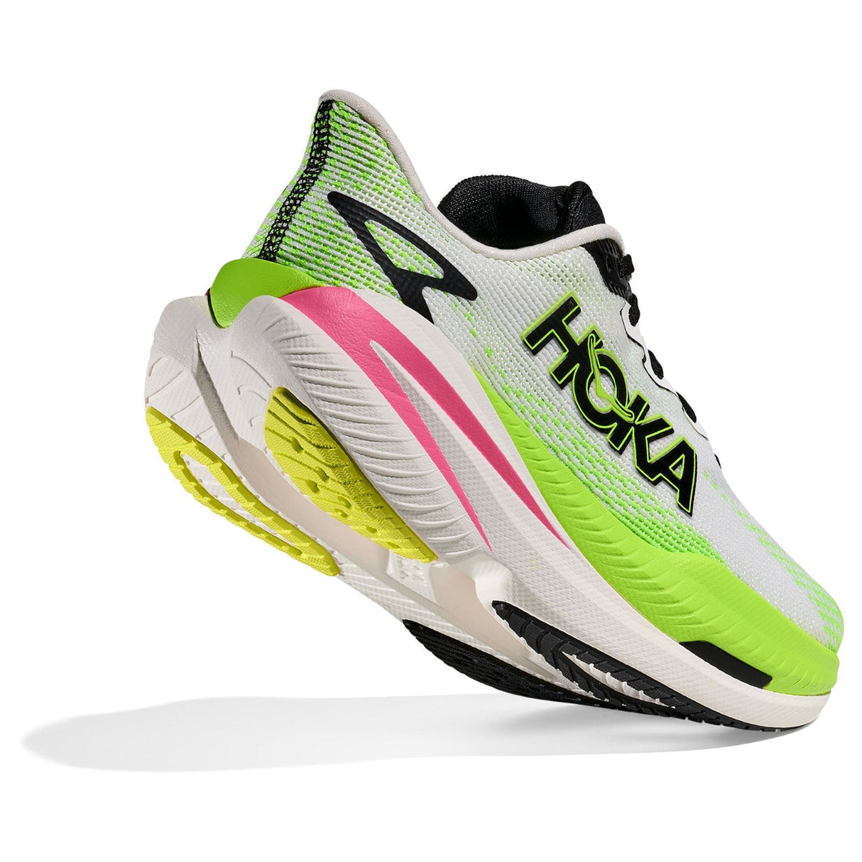 HOKA Womens MACH X 3 White/Green