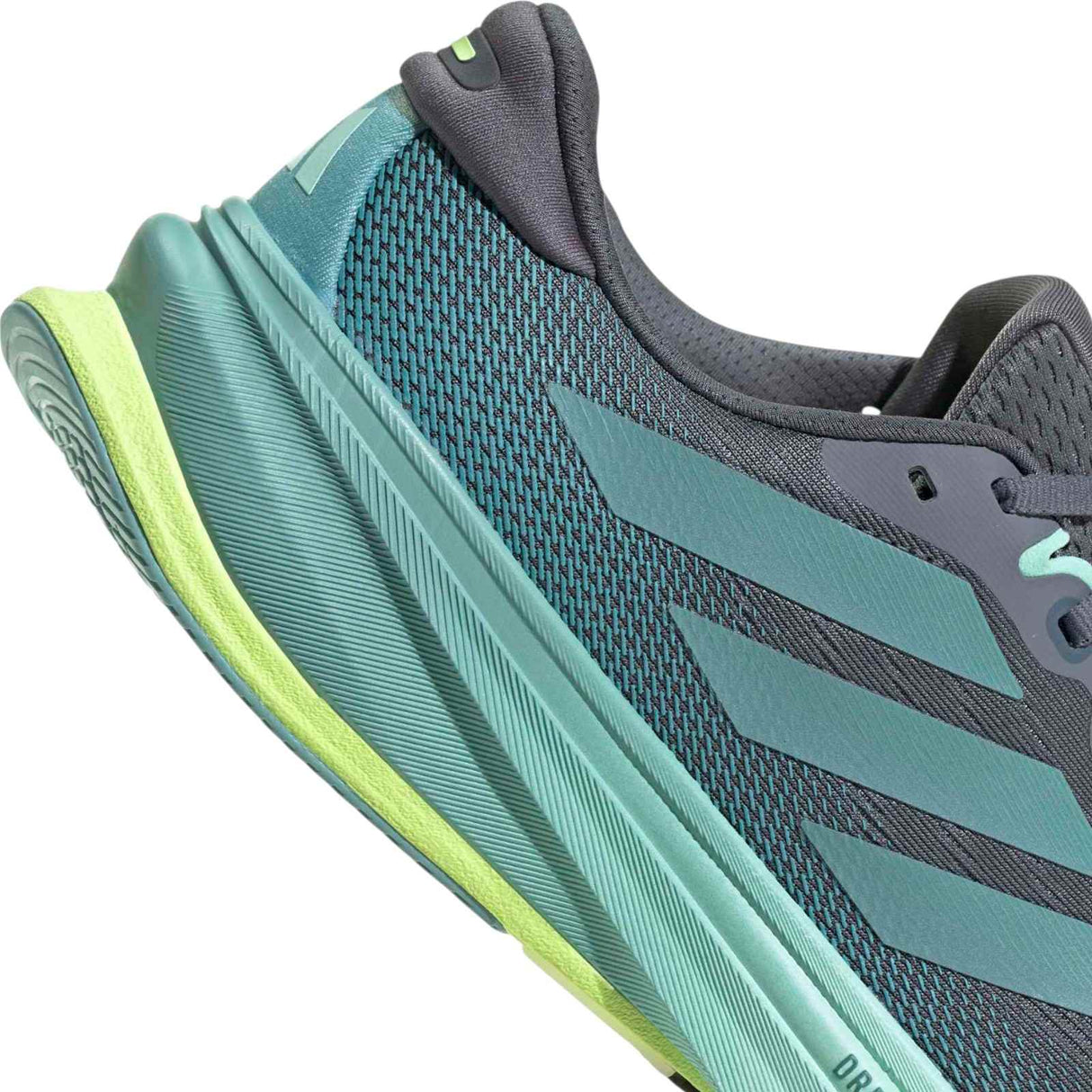 adidas Supernova Rise 2 Mens Regular-Fit Lace Running Shoes Close-Up Side Back View