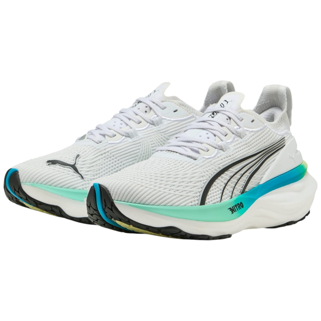 Puma ForeverRun Nitro 2 Womens Lace Road Running Shoes
