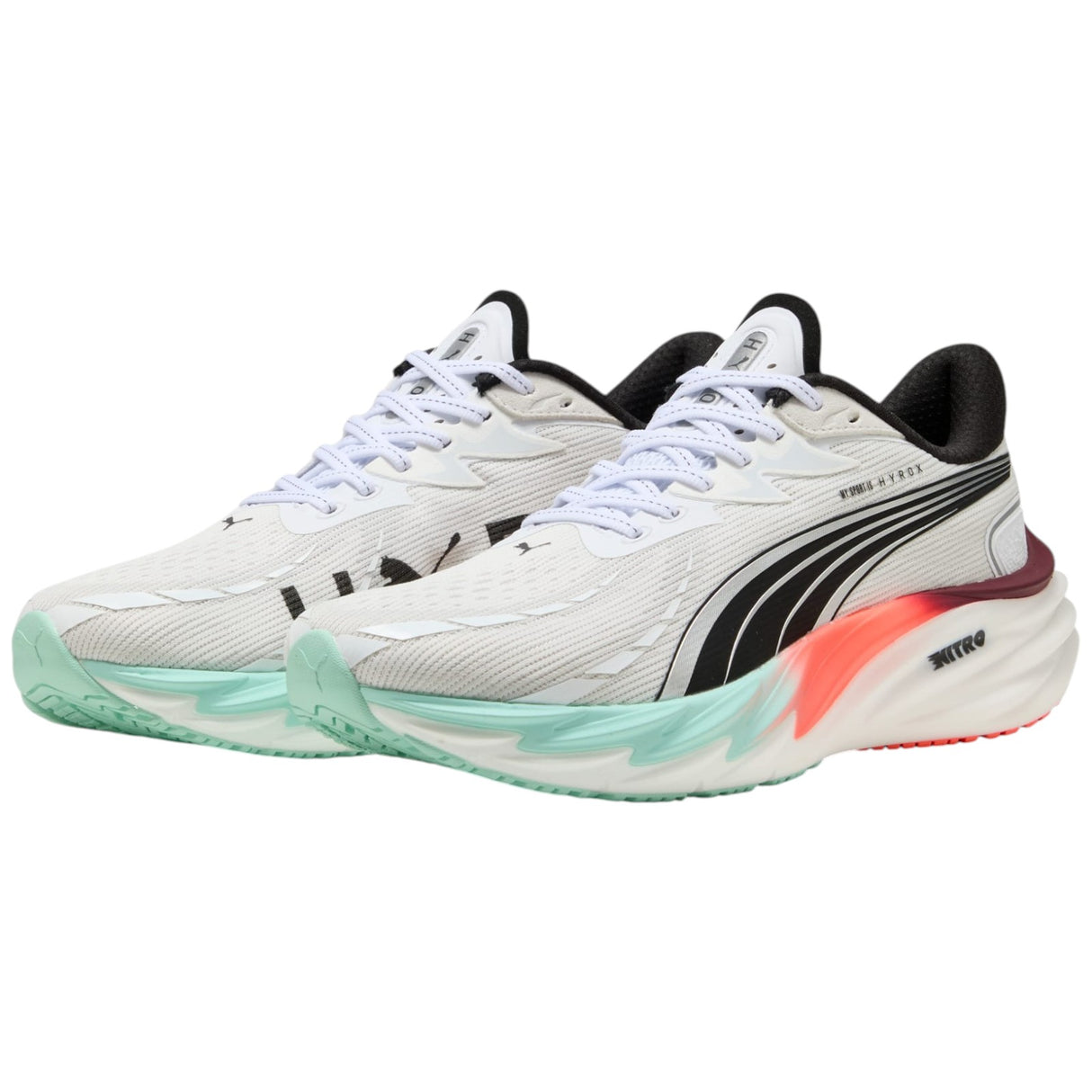 Puma Velocity Nitro 4 Hyrox Mens Regular-Fit Running Shoes Pair View