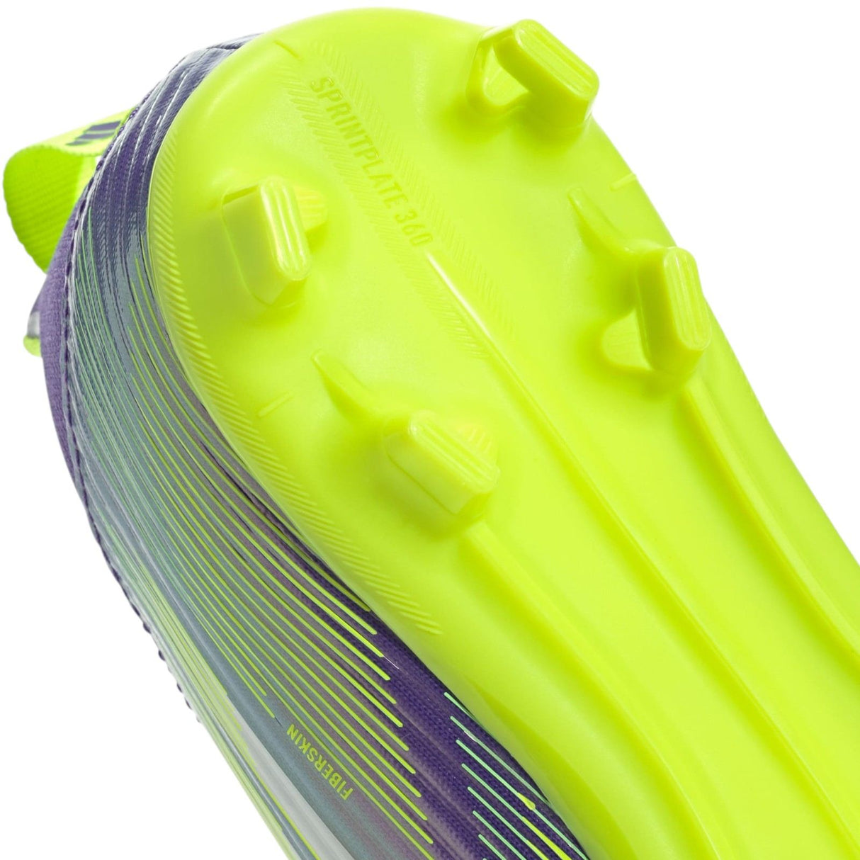 adidas F50 League Laceless Kids Firm Ground Football Boots Close-Up Sole View