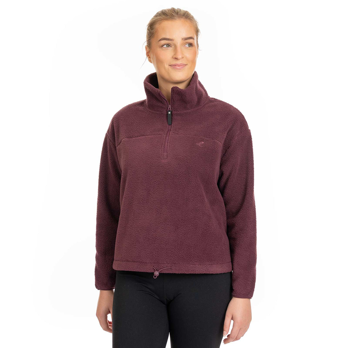 Energetics Aurora Womens Half-Zip Fleece Top