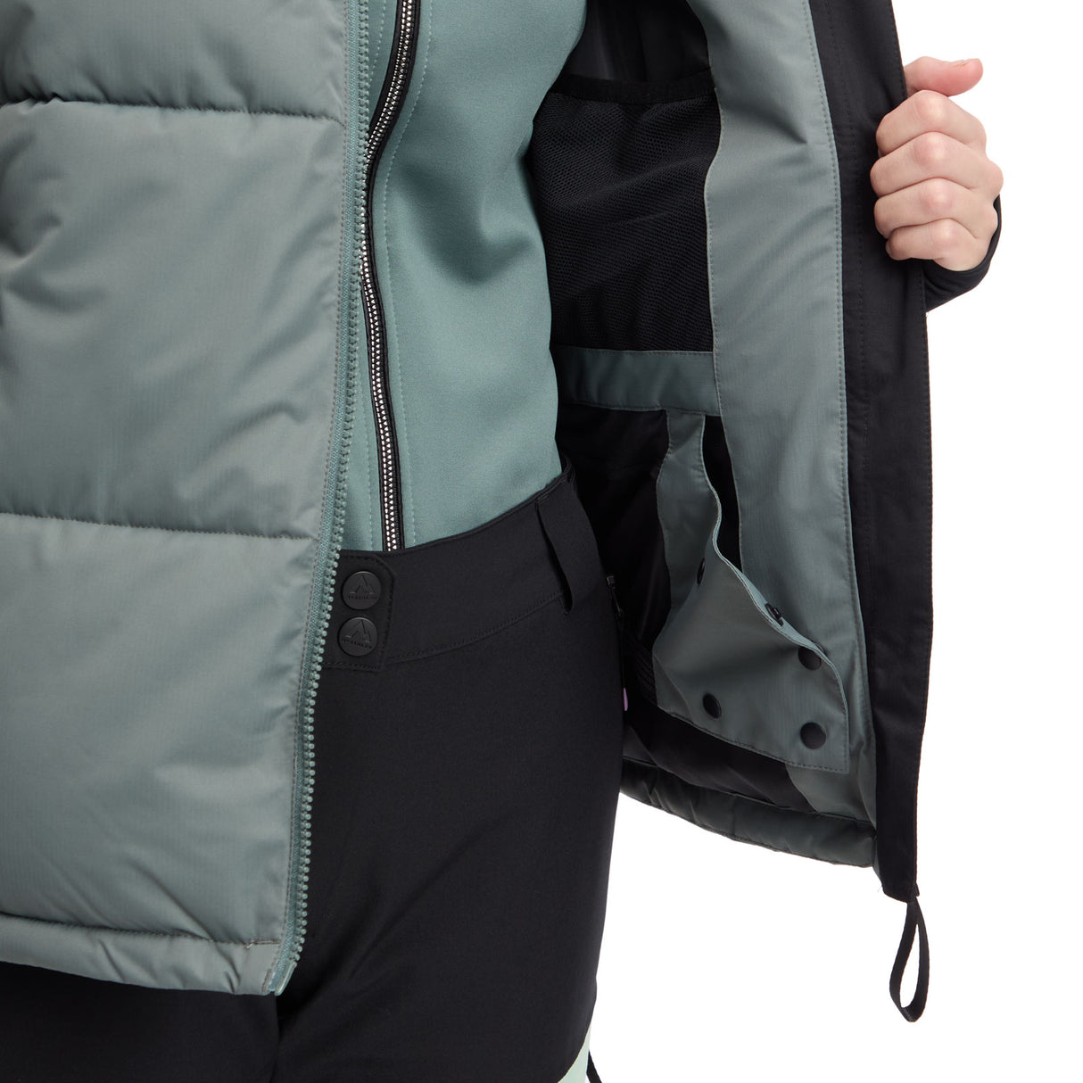McKinley Edwina Womens Full Zip Padded Jacket - Close up 4
