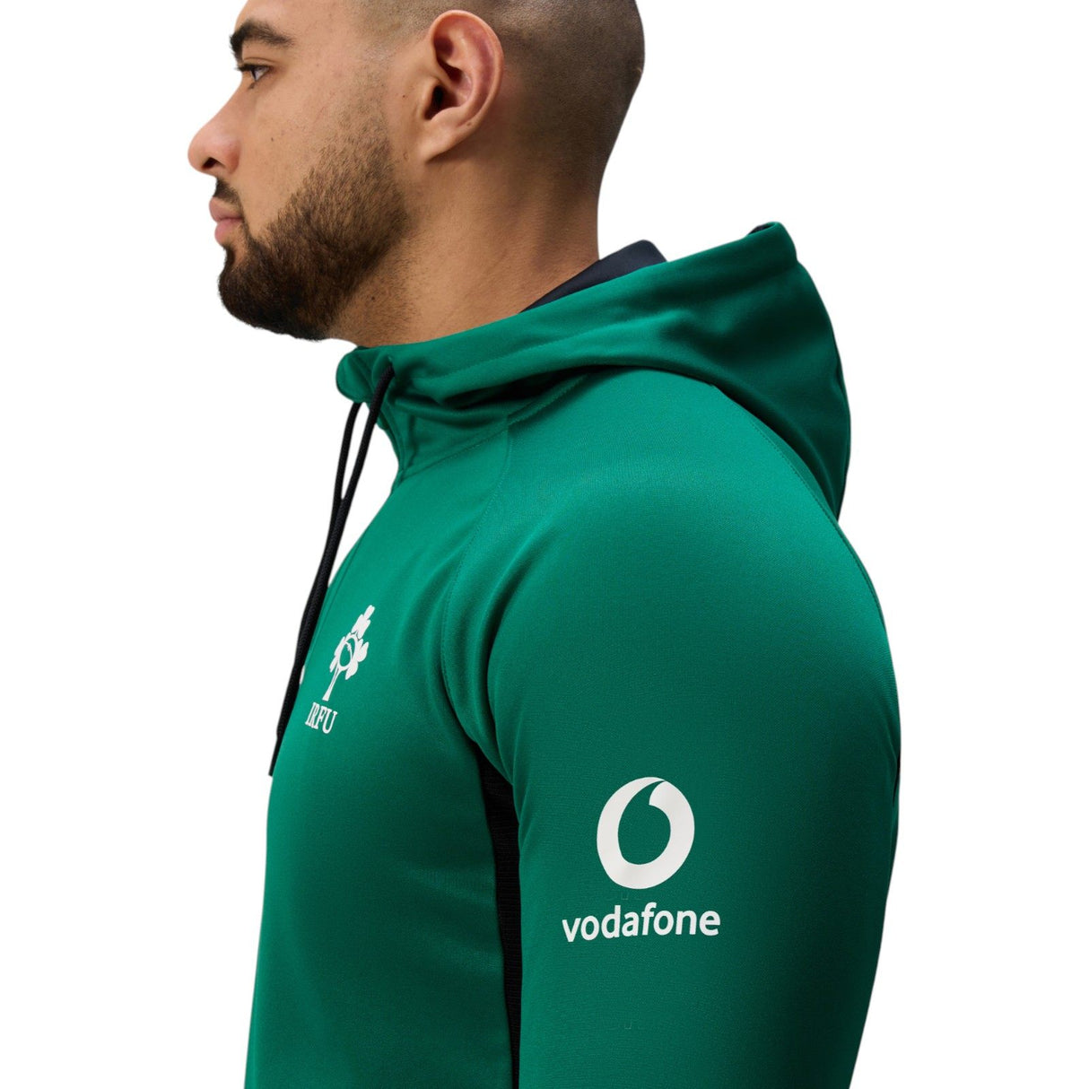 Canterbury IRFU Ireland Rugby Mens Half-Zip Training Hoodie