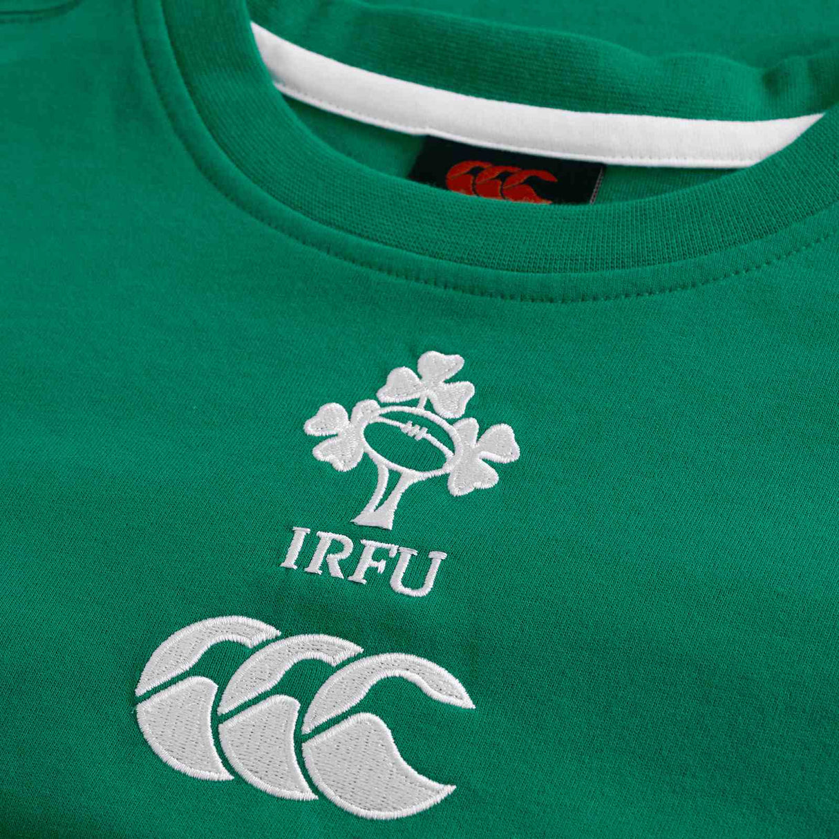 Canterbury IRFU Ireland Rugby 2025/26 Kids Team T-Shirt