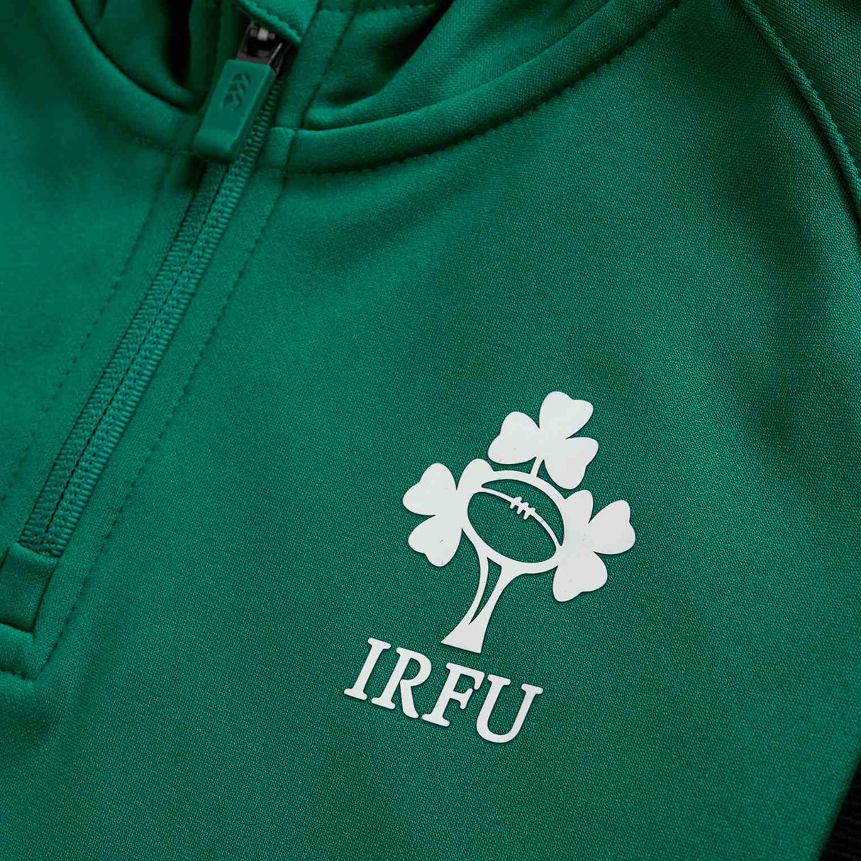 Canterbury IRFU Ireland Rugby Kids Half-Zip Training Hoodie