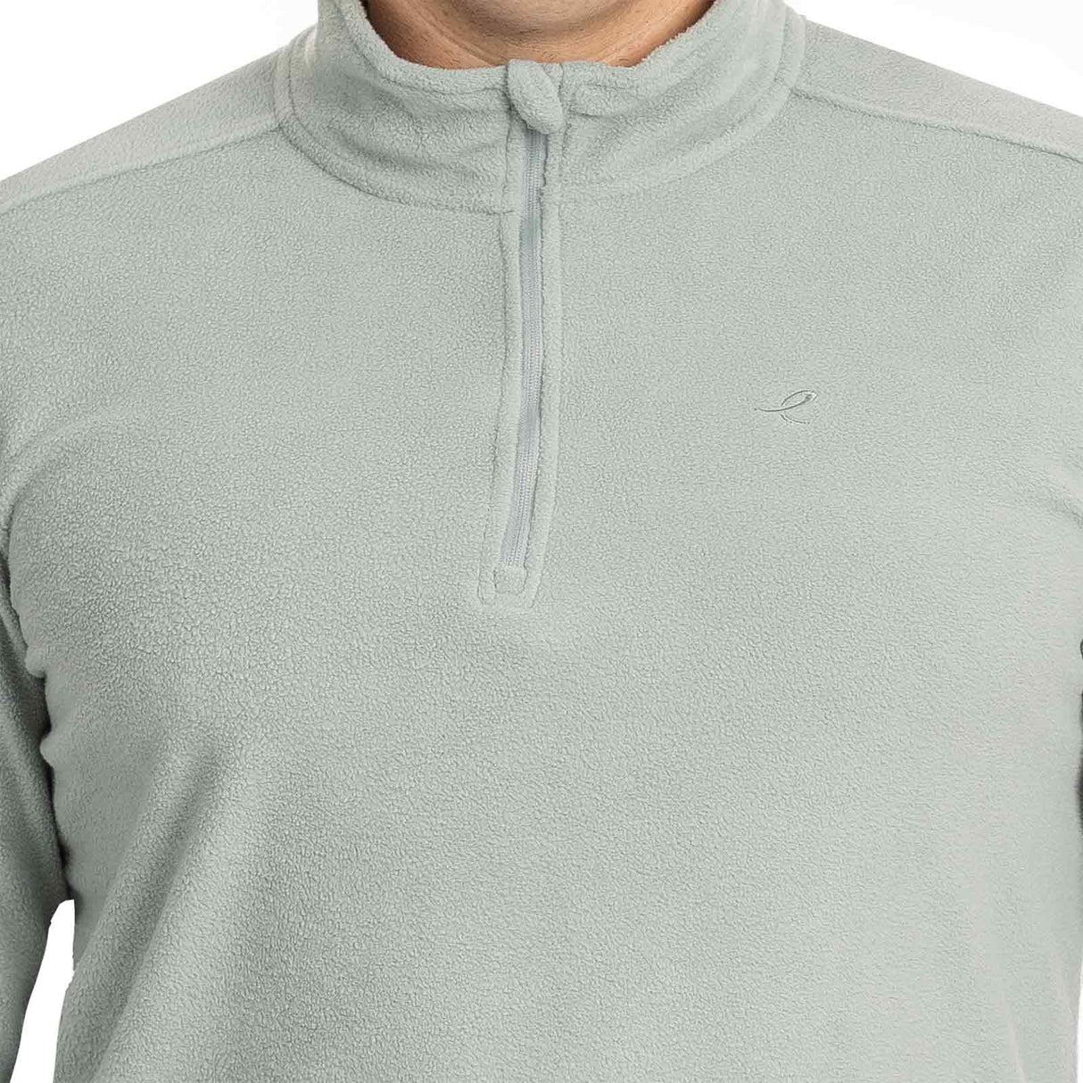Energetics Amos Mens Mid Fleece Half Zip Sweatshirt